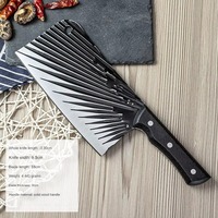 Couteaux de cuisine forgés Dragon, vente ambulante, couteau de chef en acier inoxydable, manche en bois PP