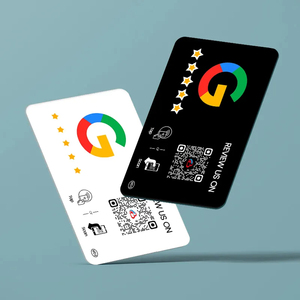 Kiểm soát truy cập thẻ ntag213 mã QR PVC NFC thẻ in ấn biểu tượng tùy chỉnh Google NFC xem xét thẻ - Product Image 3