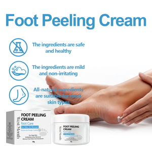 West Month Crème de soin des pieds répare les callosités des pieds et hydrate le talon Crème de soin anti-fissuration et exfoliation - Product Image 3