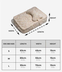 Almohadilla para mascotas al por mayor con almohada, lindas camas suaves y esponjosas para perros, acogedora almohada para perrera, cama lavable para perros - Product Image 5