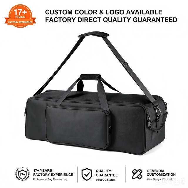 OEM  Factory Tripod Carrying Case Heavy Duty Mic Stand Bag  Double Zipper Tent Pole Bag Tool Organizer Bag