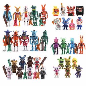 Figuras coleccionables temáticas <span class=keywords><strong>de</strong></span> Night Bear Park, decoraciones <span class=keywords><strong>de</strong></span> pasteles, <span class=keywords><strong>película</strong></span> <span class=keywords><strong>de</strong></span> <span class=keywords><strong>terror</strong></span>, cinco noches, figuras <span class=keywords><strong>de</strong></span> acción extraíbles, Juguetes - Product Image 1