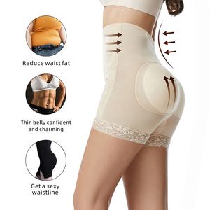 1144 pantalones levantadores de glúteos para mujer glúteos falsos caderas bragas moldeadoras de cuerpo de gran tamaño encaje trasero falso con almohadilla Calzoncillos Bóxer ropa moldeadora - Product Image 5