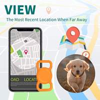 Coque de protection en silicone pour AirTags, traceur GPS pour collier de chien ou de chat, étui de suivi pour AirTags