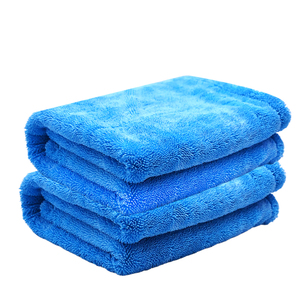 Toalla Ultra Afelpada de 1600gsm, 60x90cm, de Pelo Grueso con Bucle Retorcido, Súper Suave y Absorbente, Sin Bordes, para Detallado de Coches, Directo de Fábrica - Product Image 1