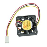 Refroidisseur de CPU d'ordinateur 3 broches 4cm Ventilateur de refroidissement PC 4cm 40x40x10mm DC 12V