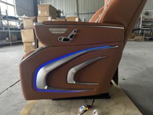 Asientos de lujo Asiento de automóvil MPV eléctrico individual para Toyota Innova Piezas de masaje reclinables de cuero ventilado Modelo Vito - Product Image 5