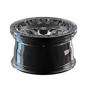 Rines Beadlock Cromados <span class=keywords><strong>de</strong></span> 17 Pulgadas 6x139.7, Forjados 17x8.5 17x9, Colores Personalizados, Multirradio, para Chevy Silverado 1500, Rines KMC Attack - Product Image 3