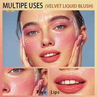Marque privée visage Rubor Maquillaje maquillage Blush Palette crème mate vente en gros professionnel végétalien fard à joues bâton