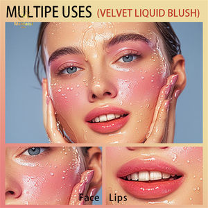 Etiqueta privada Cara <span class=keywords><strong>Rubor</strong></span> Maquillaje Paleta de <span class=keywords><strong>rubor</strong></span> Crema mate Venta al por mayor Profesional Vegan Blusher Stick - Product Image 3