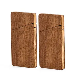 Vietnam Premium Hout Minimalistische Credit Kaarthouder Clip Geld Visitekaartje Case