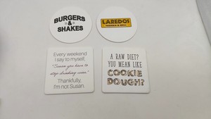 Posavasos de Papel Absorbentes Personalizados para Bebidas, Cerveza y Café, para Hoteles, Restaurantes y Bares - Product Image 4