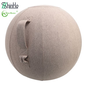 Funda de Pelota de Yoga de Imitación de Cachemira Suave y Agradable para la Piel de Zhensheng, Puede Aislar la Piel de la Pelota de Yoga de Plástico - Product Image 2