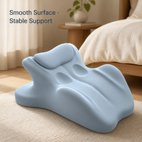Fabricant de coussins ergonomiques en mousse à mémoire de forme sur mesure, coussin de soutien pour le ventre, soutien dorsal, vente en gros