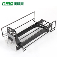 Étagère à glissière à double poussoir automatique en métal pour bouteilles de soda et en-cas, avec ressort, fabrication chinoise