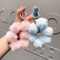 Pendentif de téléphone portable créatif en peluche pour l'automne et l'hiver, décoration manuelle pour couple, accessoires pour sac d'école pour enfants