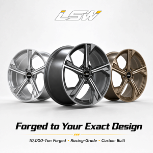 LS8103 ล้อฟอร์จโมโนบล็อก เกรดอากาศยาน 6061‑T6 ขนาดสั่งทำพิเศษ สำหรับรถซีดาน รถ SUV รถยนต์หรู ไม่มีสินค้าในสต็อก ผลิตตามสั่ง - Product Image 5