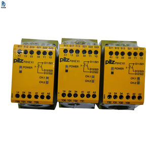 Dispositivo de Control de Relé de Seguridad PLC P2HZ X1, 240V/220V/110V CA, Circuito de Parada de Emergencia Electromecánico para Programación de PLC - Product Image 1