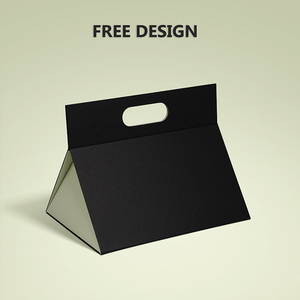 Boîte Cadeau Magnétique en Papier Personnalisée Pliable pour Vêtements, Chaussures et Bagages avec Poignée - Product Image 2