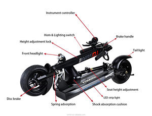 Trottinette électrique Tomini <span class=keywords><strong>Weped</strong></span> 505 à deux roues, 380 W, prix d'usine, vente en gros - Product Image 3
