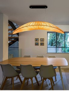 JYLIGHTING Lustre moderne Wabi-Sabi Luminaire suspendu en tissu personnalisé <span class=keywords><strong>Lampe</strong></span> suspendue design créative pour chambre de restaurant de <span class=keywords><strong>magasin</strong></span> - Product Image 5