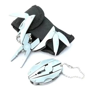 Portable Stainless Steel Multifunctional Tool <b>Pliers</b> Knife Screwdriver Keychain for Outdoor Use! - Product Image 6