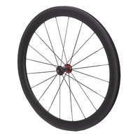 Roues en carbone pour vélo de route 700c, frein à disque V-brake, profil 50/60mm, finition UD mate, jante en carbone de qualité, Center Lock 6-boulons