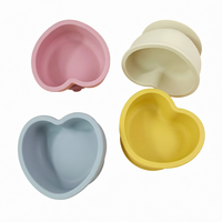 Ensemble d'alimentation pour bébé en silicone de qualité alimentaire, bol à ventouse, assiette pour tout-petit, assiette bébé, babero imperméable, logo personnalisé, dessin animé
