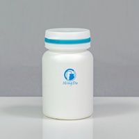 Özel Eczane Paketleme Kabı Çocuk Korumalı Kapaklı Hap Tablet Balık Yağı Kapsülü Sağlık İlaç Şeker Plastik Koparılabilir Şişe