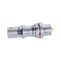Conectores Hembra de Acero Inoxidable Serie F con Carcasa Impermeable IP68 Personalizados de Fábrica para Conectores Impermeables IP68