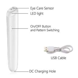 Mini Masajeador de Ojos Portátil, Bolígrafo de Masaje Facial para Aliviar el Estrés, Cuidado con Vibración, Eliminador de Ojeras y Arrugas, Calentamiento USB - Product Image 4