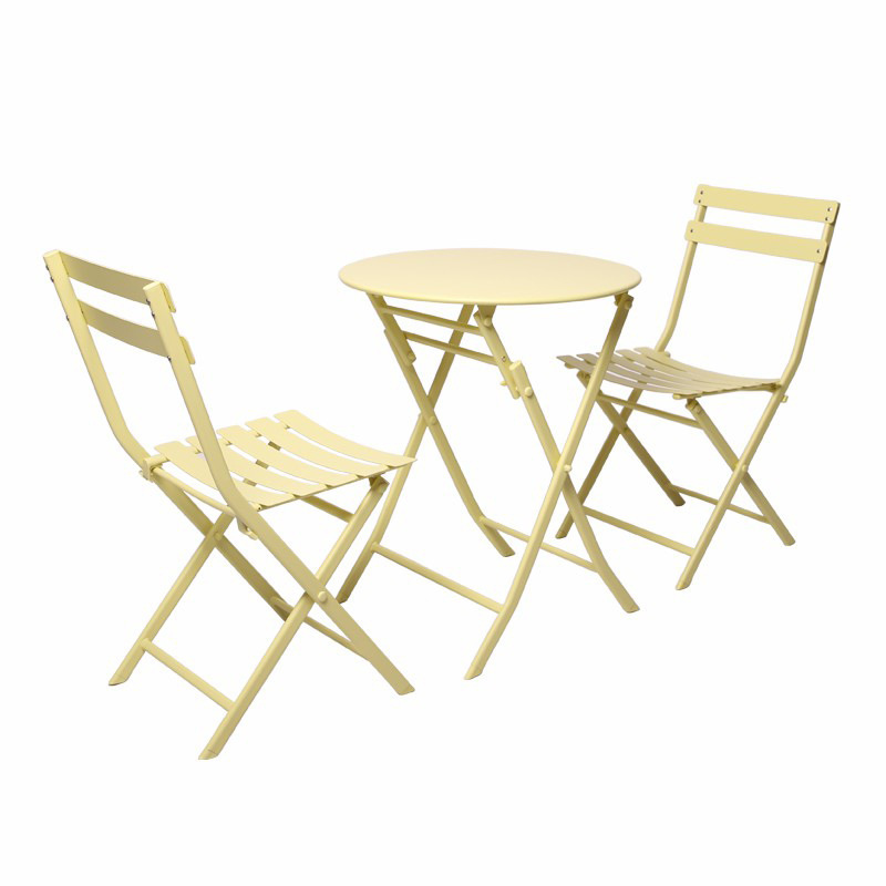 Ensemble trois pièces cercle jaune 60