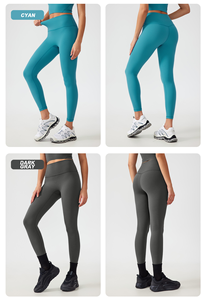 Leggings Deportivos de Cintura Alta para Mujer, Talla Única, Control de Abdomen, Nailon de Alta Calidad para Gimnasio y Entrenamiento - Product Image 5