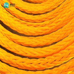 Chất Lượng Cao 100% Uhmwpe Dây 12Mm 12 Sợi Hmpe Duy Nhất Bện Marine Sợi Dây Thừng Cho Câu Cá - Product Image 1