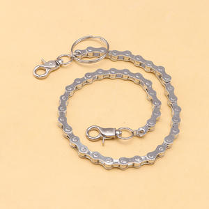 Cadena de bicicleta para hombre, cadena de cintura con anillo de Metal, accesorio de baile callejero estilo Hip Hop para hombre, duradera, de una sola vuelta, K111 163 - Product Image 3