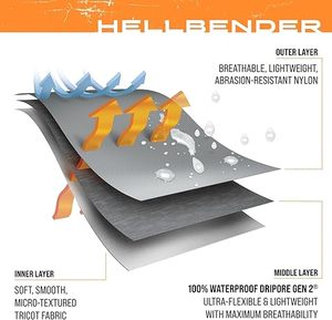 Vadeadores Transpirables con Puntera de Neopreno, Vadeadores Impermeables hasta el Pecho, Vadeadores Ligeros para Pesca con Mosca - Product Image 5