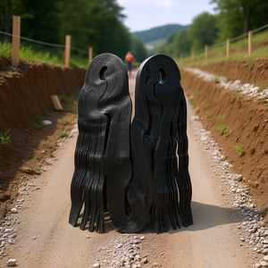 Geoceldas de 6.5 pies x 13 pies con diseño de panal para protección de taludes de carreteras, base de refuerzo, antierosión y estabilización de ingeniería. - Product Image 2