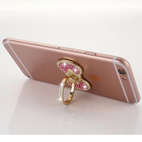 Accessoires de téléphone portable avec poignée en métal pour iPhone Samsung Vivo Mobile