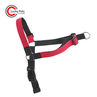 Harnais pour chien en forme de Y sans traction avec attache frontale pour le cou à sangles réglables personnalisées