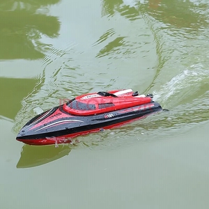 Barco de Control Remoto TKKJ, Juguetes de Barco a Control Remoto con Barco de Carreras de Alta Velocidad <span class=keywords><strong>para</strong></span> Niños y <span class=keywords><strong>Adultos</strong></span> - Product Image 3
