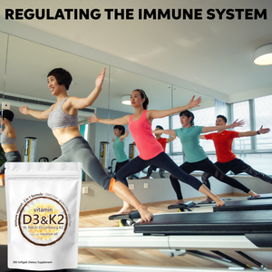 OEM Vitamina D3 e K2 Óleo de coco Softgels 10,000 IU D3 + 200 Mcg K2 - Product Image 5