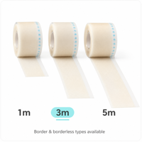 Pansement hydrocolloïde en feuille avec couche adhésive thermofusible, pansement imperméable pour cheville, découpe personnalisée, rouleau hydrocolloïde