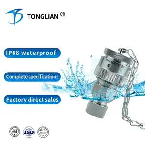 TT YW özel IP68 su geçirmez üretmektedir erkek kadın dairesel erkek ve dişi priz koaksiyel konnektör parçaları fabrika