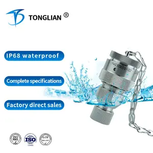 Tt Yw Custom Ip68 Waterdichte Fabrikanten Mannelijke Vrouwelijke Ronde Mannelijke En Vrouwelijke Stekker Coaxiale Connector Fittingen Fabriek