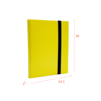 Classeur pour cartes à collectionner 9 pochettes, couverture en PU, pour cartes TCG premium et cartes sportives, album avec couverture couleur personnalisable
