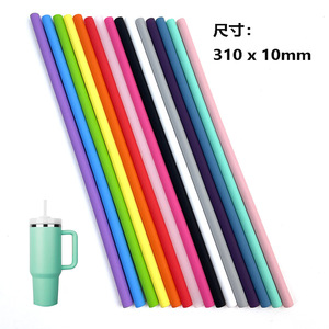 Groothandel Extra Lange 40Oz Siliconen Drinkbekers 10*310Mm Bar Accessoires Met Herbruikbare Stro Food Grade Drinkwaren - Product Image 6