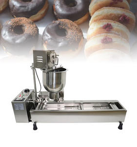 เครื่องทำโดนัทอัตโนมัติเต็มรูปแบบ พร้อมระบบควบคุมอุณหภูมิและผลิตภาพสูง สำหรับใช้ในร้านเบเกอรี่ - Product Image 2