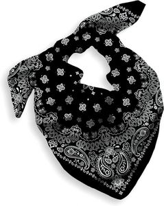 ฮิปฮอปพิมพ์ลายดิจิตอลแฟชั่นสไตล์ยุโรปและอเมริกันผ้าพันคอแบรนด์หรูเครื่องประดับผมผ้าพีชสี่เหลี่ยม - Product Image 5