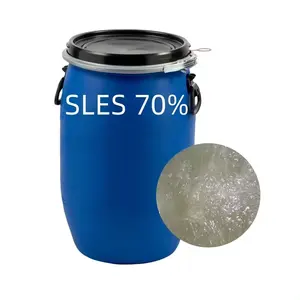 SLES / AES 70%-химикаты, которые используются для производства моющих средств, CAS 68585-34-2 / 68891-38-3 / 9004-82-4