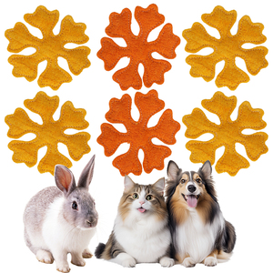 Juguete para Mascotas de Algodón Natural en Forma de Copo de Nieve, Ecológico, para Limpiar los Dientes de Gatos, Perros y Conejos - Product Image 1
